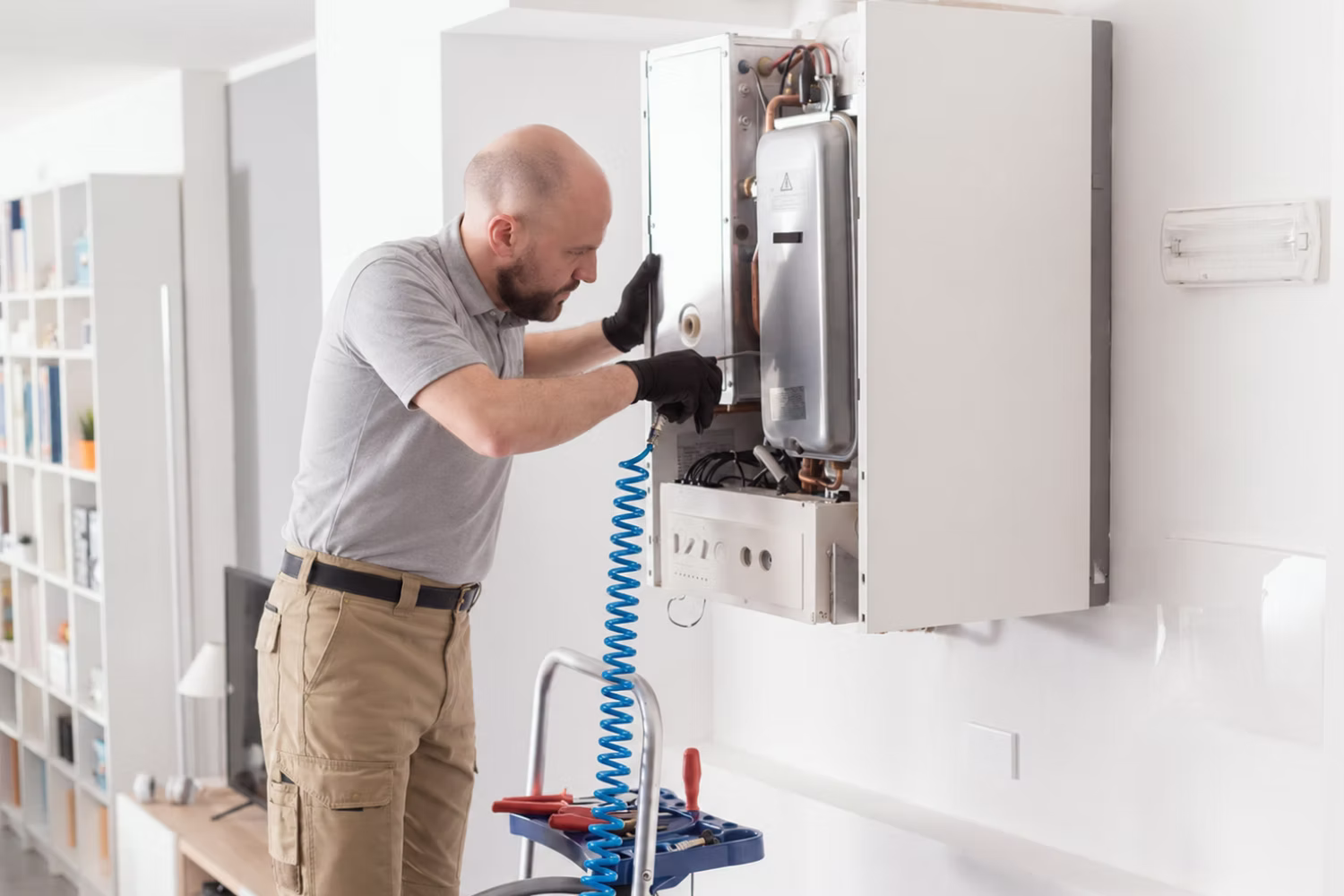 fixing boiler