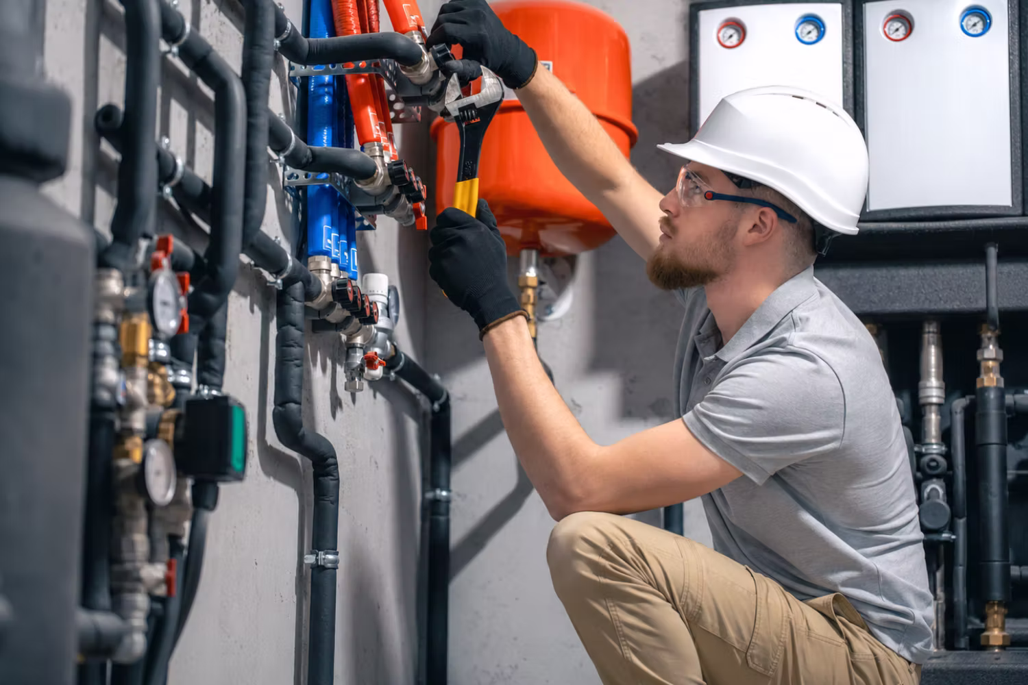 gas line checking